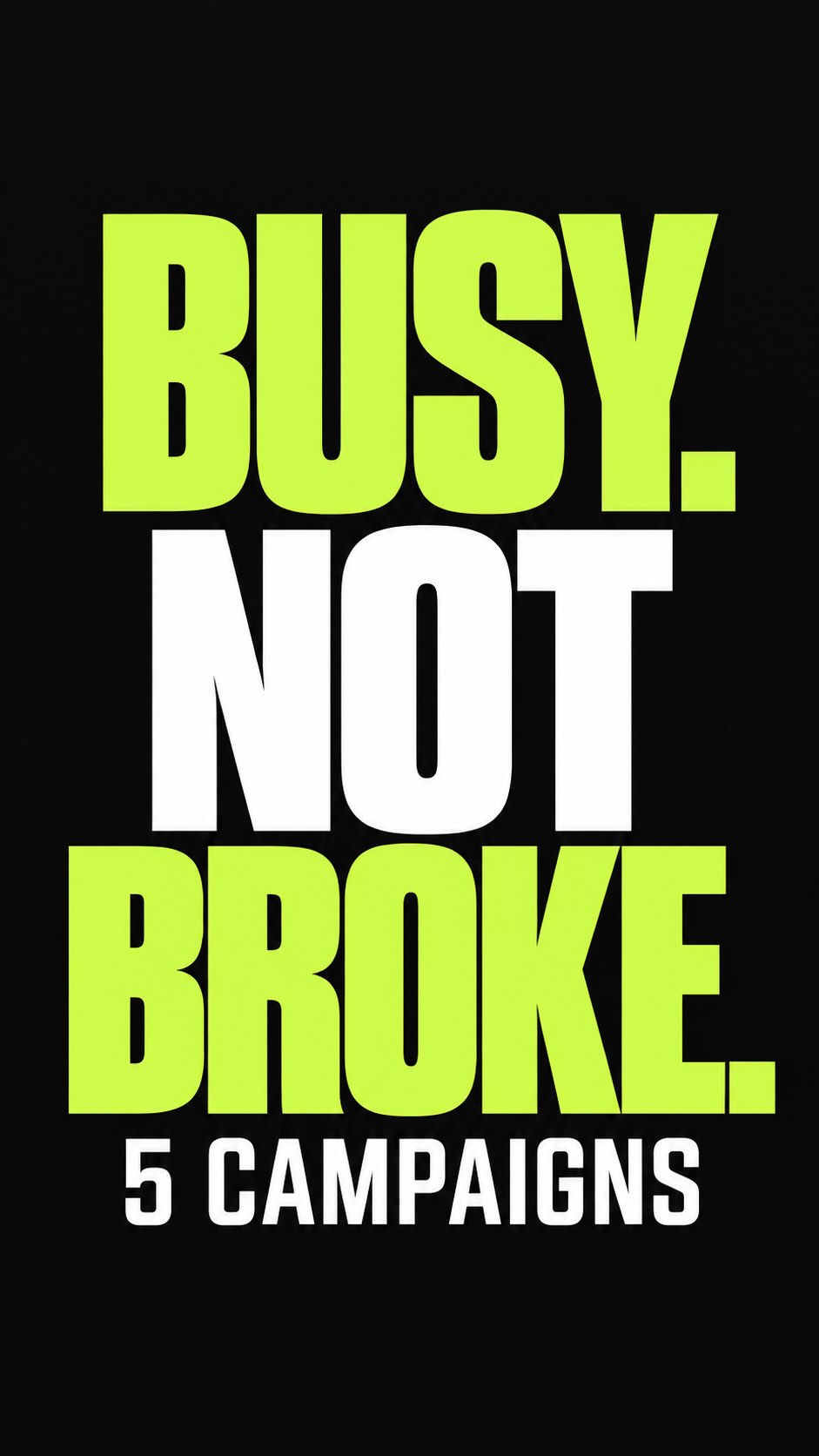 it’s time to pick up your intensity