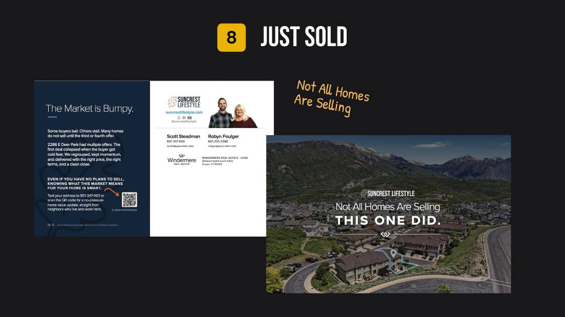 The anti just-sold postcard